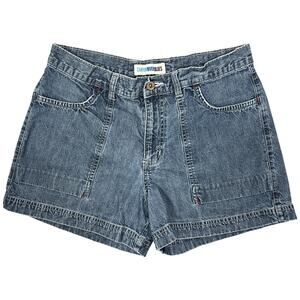 Canyon River Blues Jean Shorts Juniors Sz 9 (30x3.5) Blue Pouch Pockets 90s/Y2K